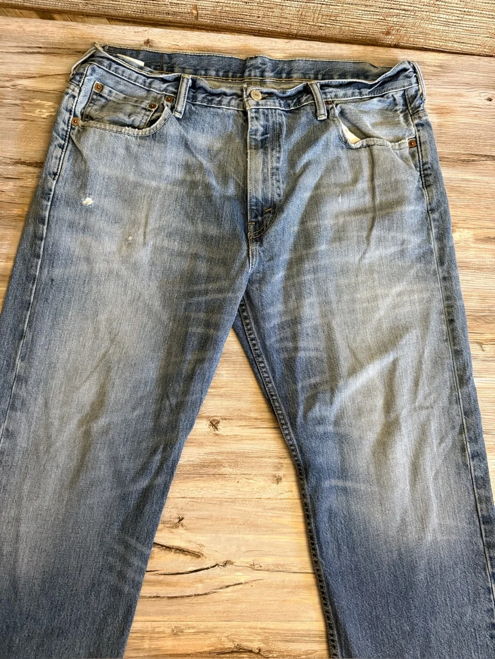Levi’s 569 Jeans Men’s 36x30 Loose Straight Fit Blue Fair 100% Cotton Mexico